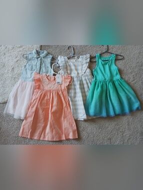 4 Girl Dresses 3T